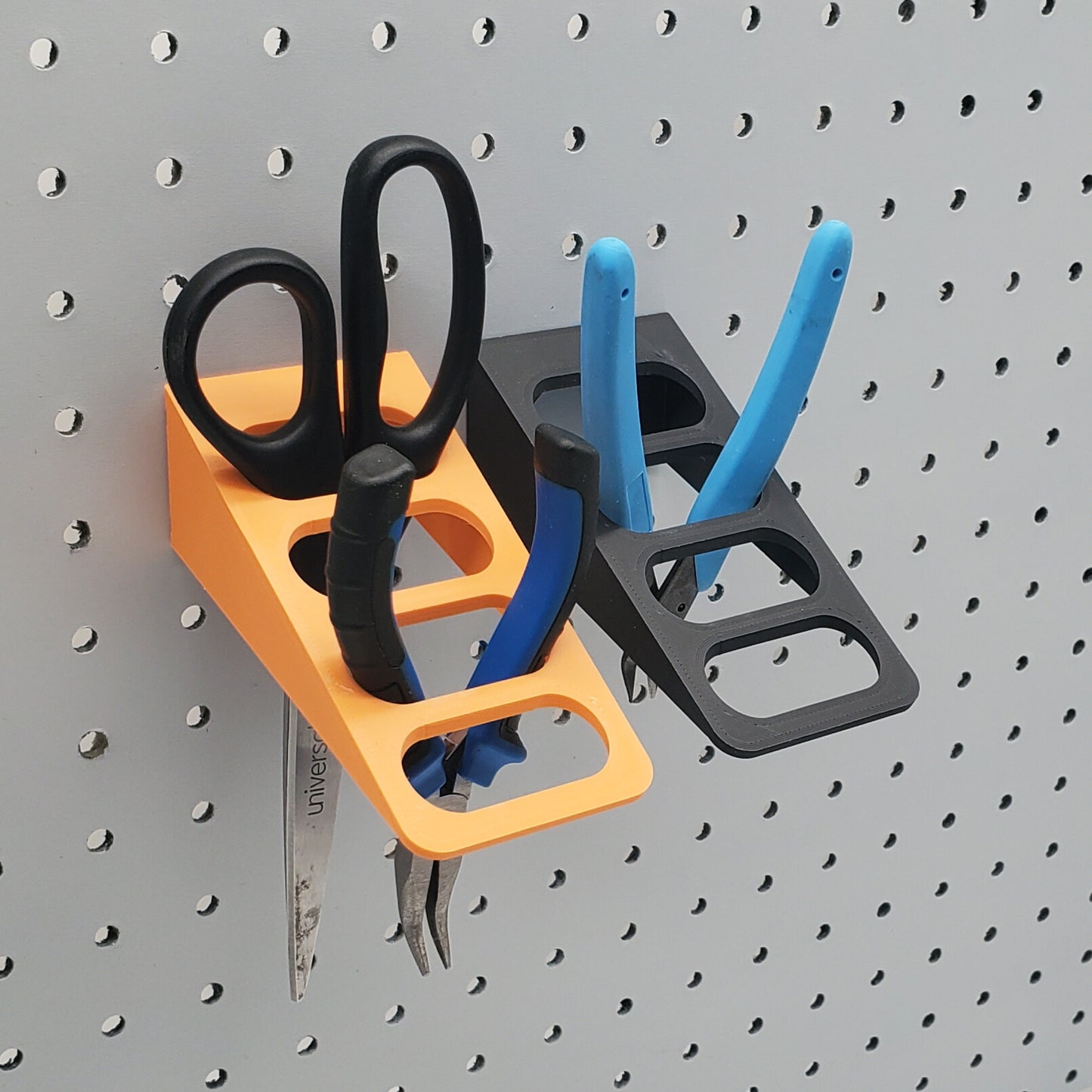 4 Slot Cascade Scissor/Plier Holder | 1/4" Pegboard
