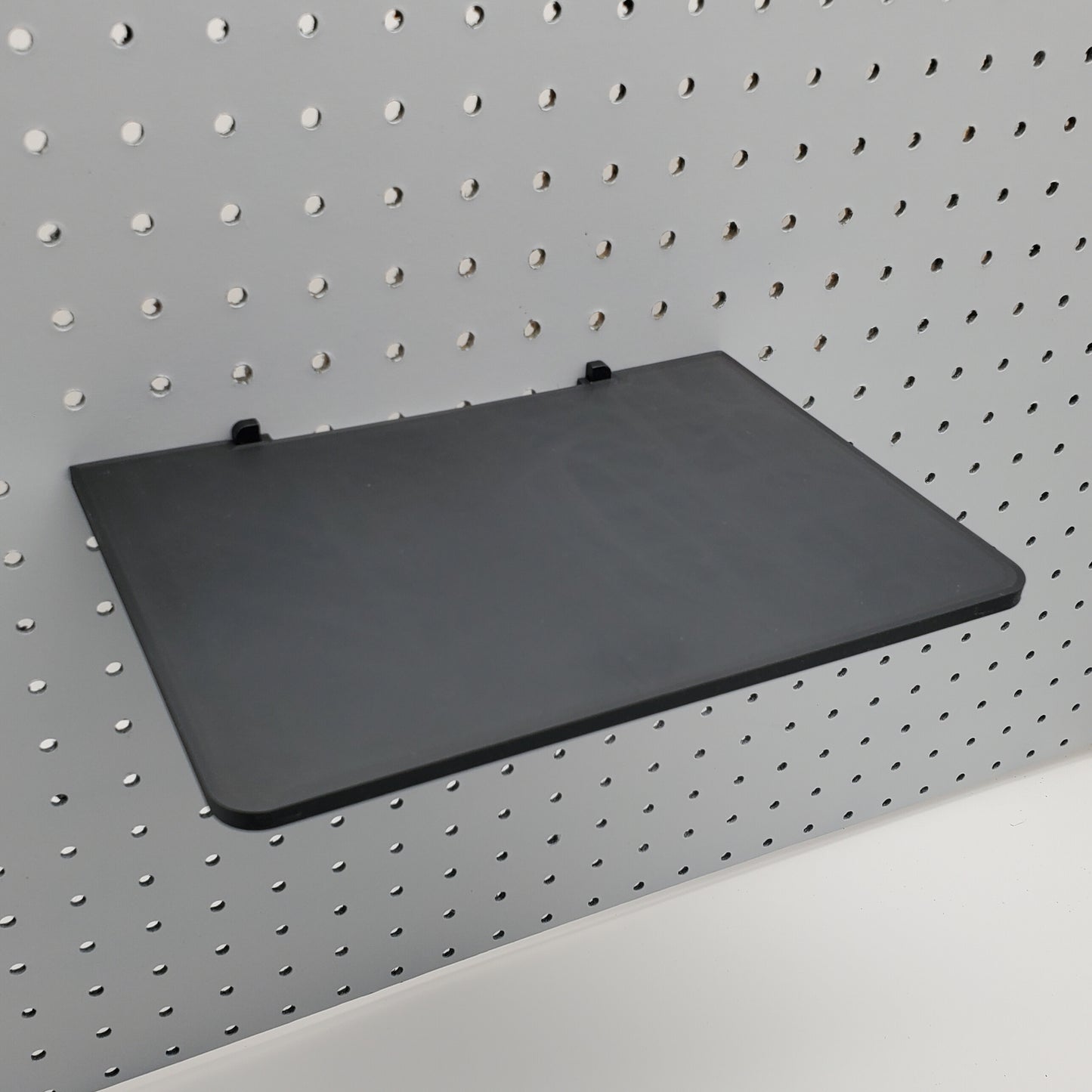 Thermal Label Printer Shelf | Optional Label Fan-Fold or Roll Holder | 1/4" Compatible