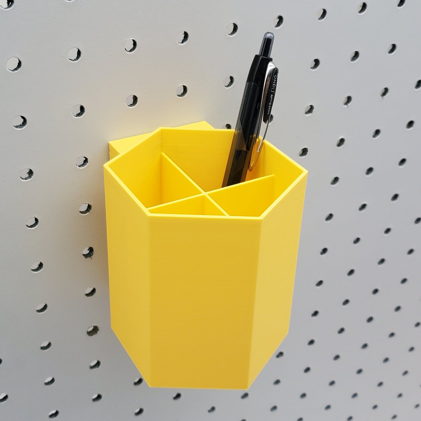 Brush-Pot, Pencil Cup Organization | Hexagon Holder | 1/4"