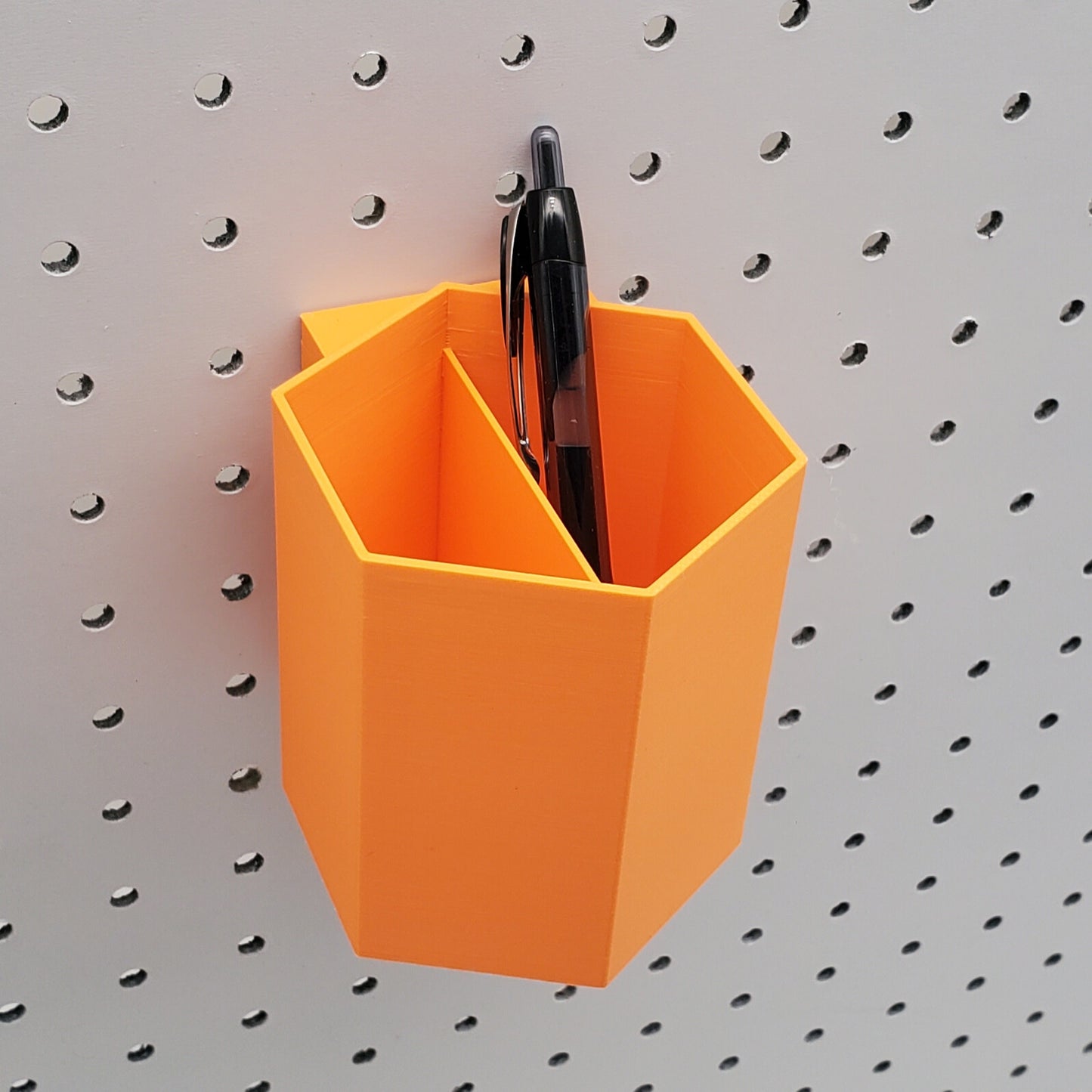 Brush-Pot, Pencil Cup Organization | Hexagon Holder | 1/4"
