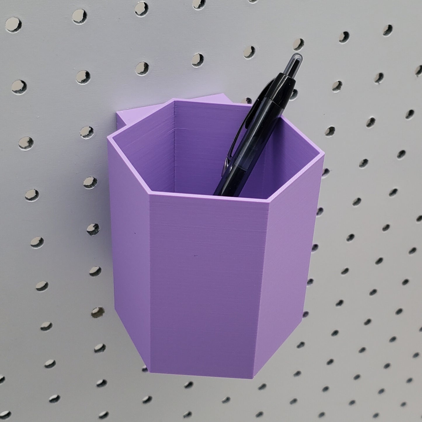 Brush-Pot, Pencil Cup Organization | Hexagon Holder | 1/4"