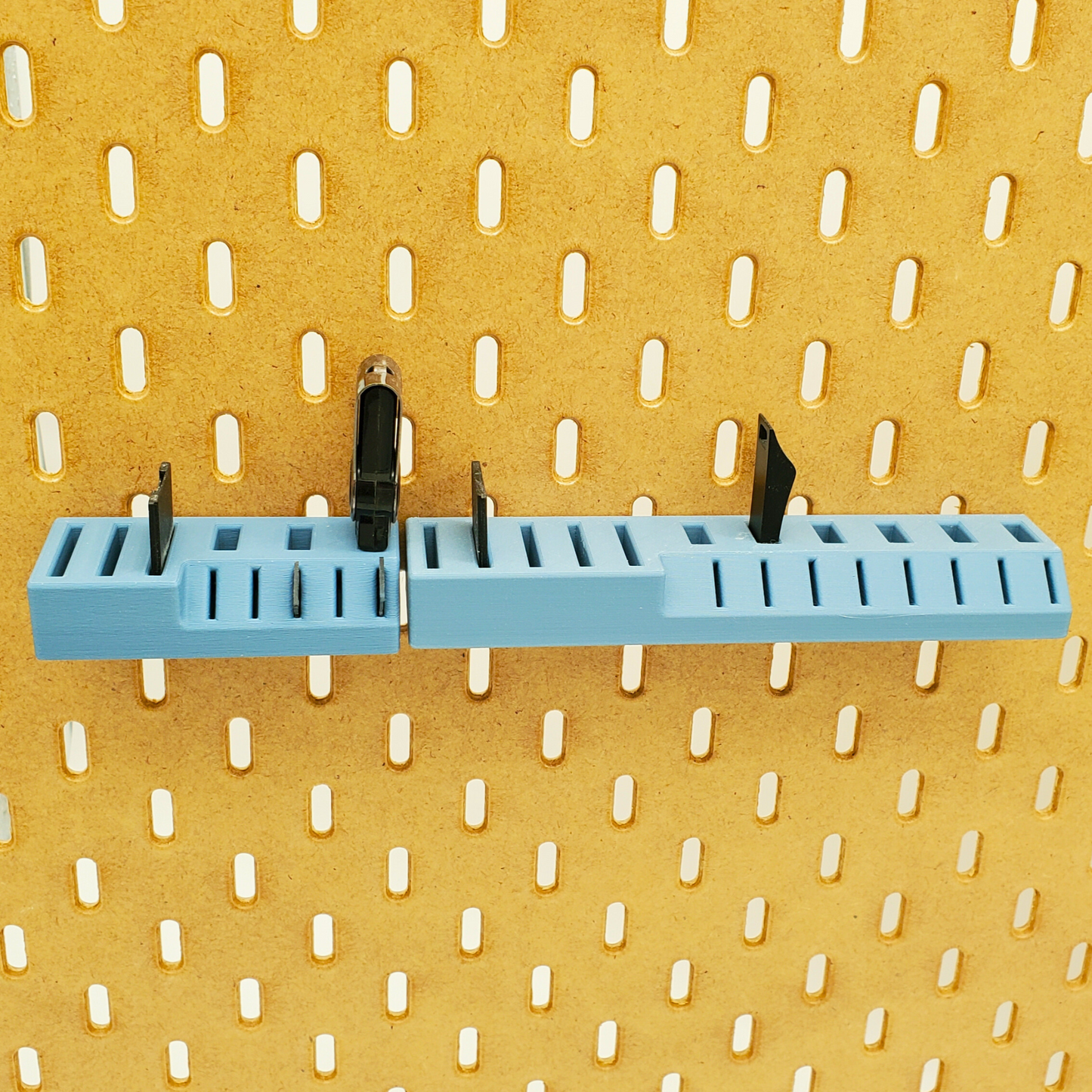 Large and Small Media Storage side-by-side