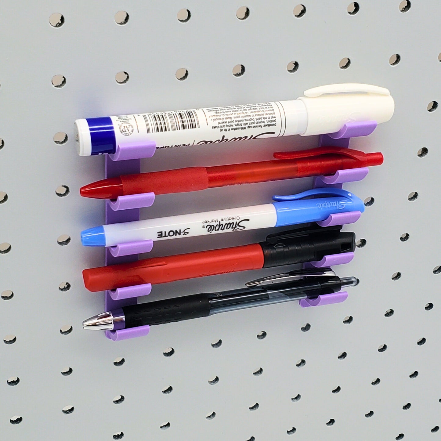 Mini Pencil/Pens/File Shelf | 5 Slots | 1/4" Compatible