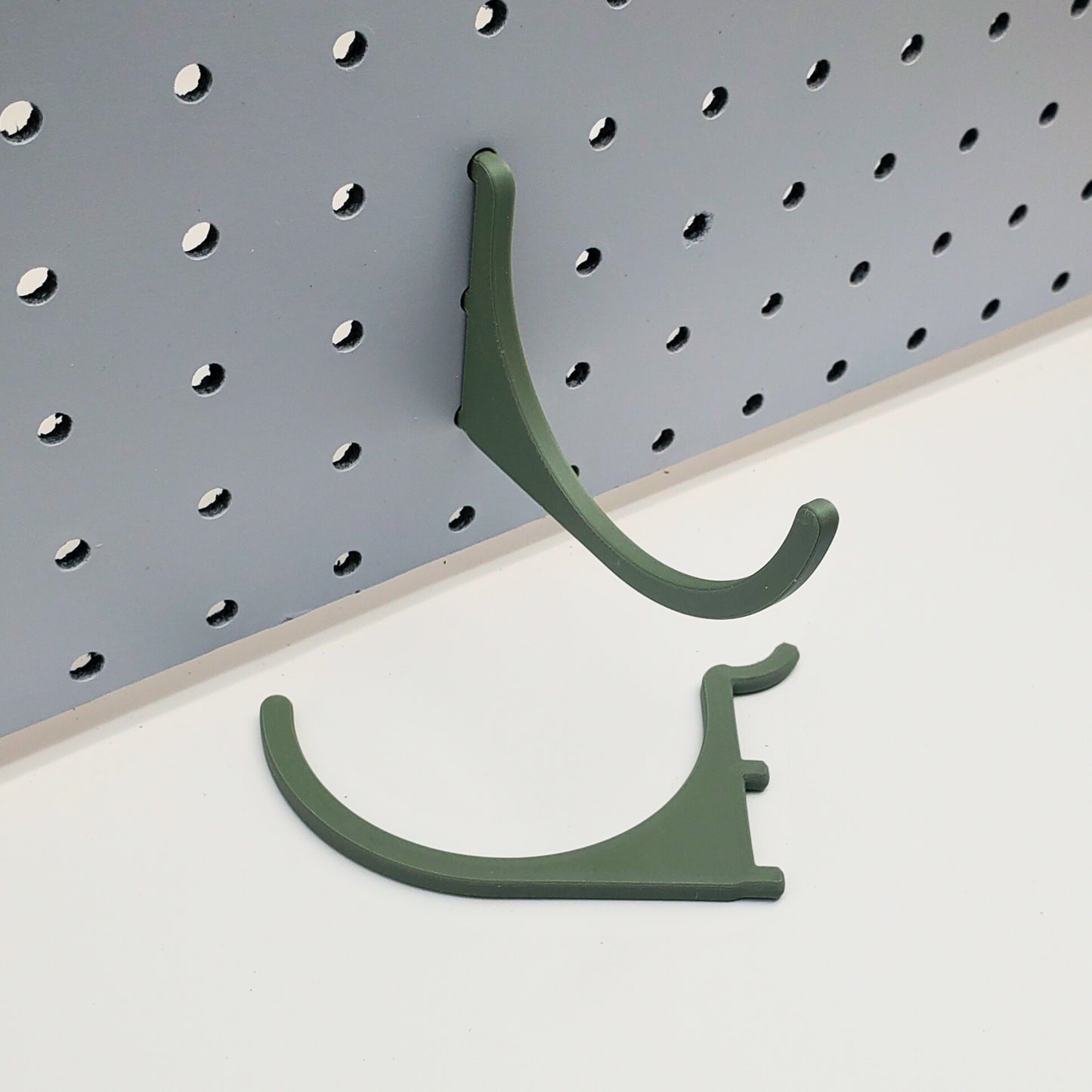 Paper/Vinyl Storage Hooks | 1/4" Pegboard Compatible