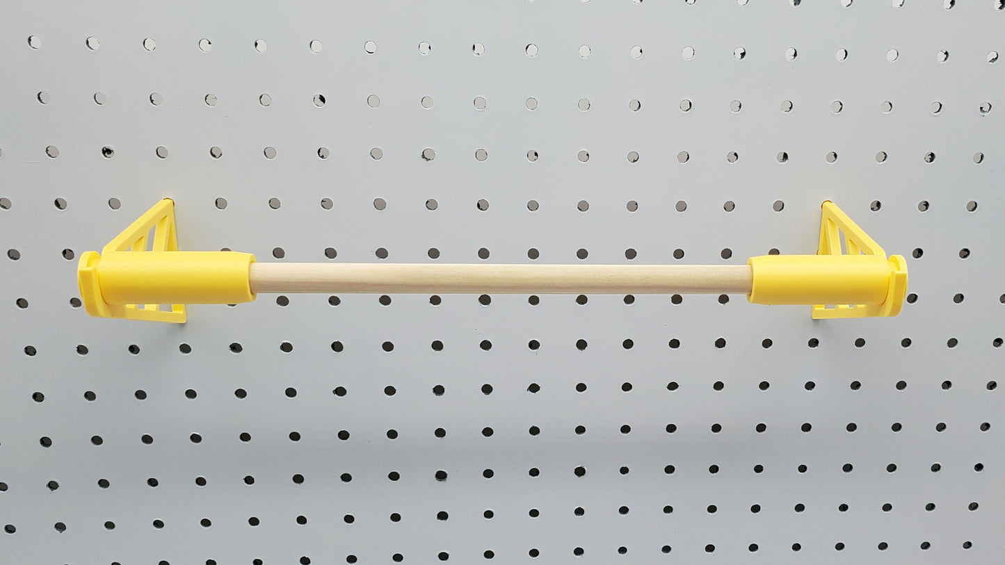 Paper Towel Holder for 1/4" Pegboard