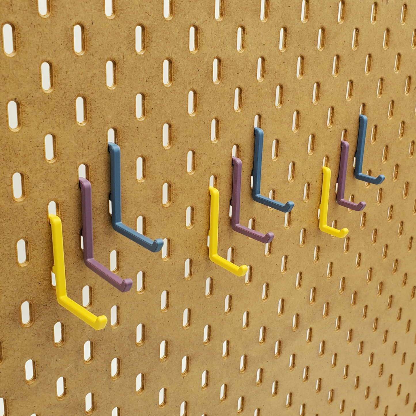 Large, Medium and small L-Hooks