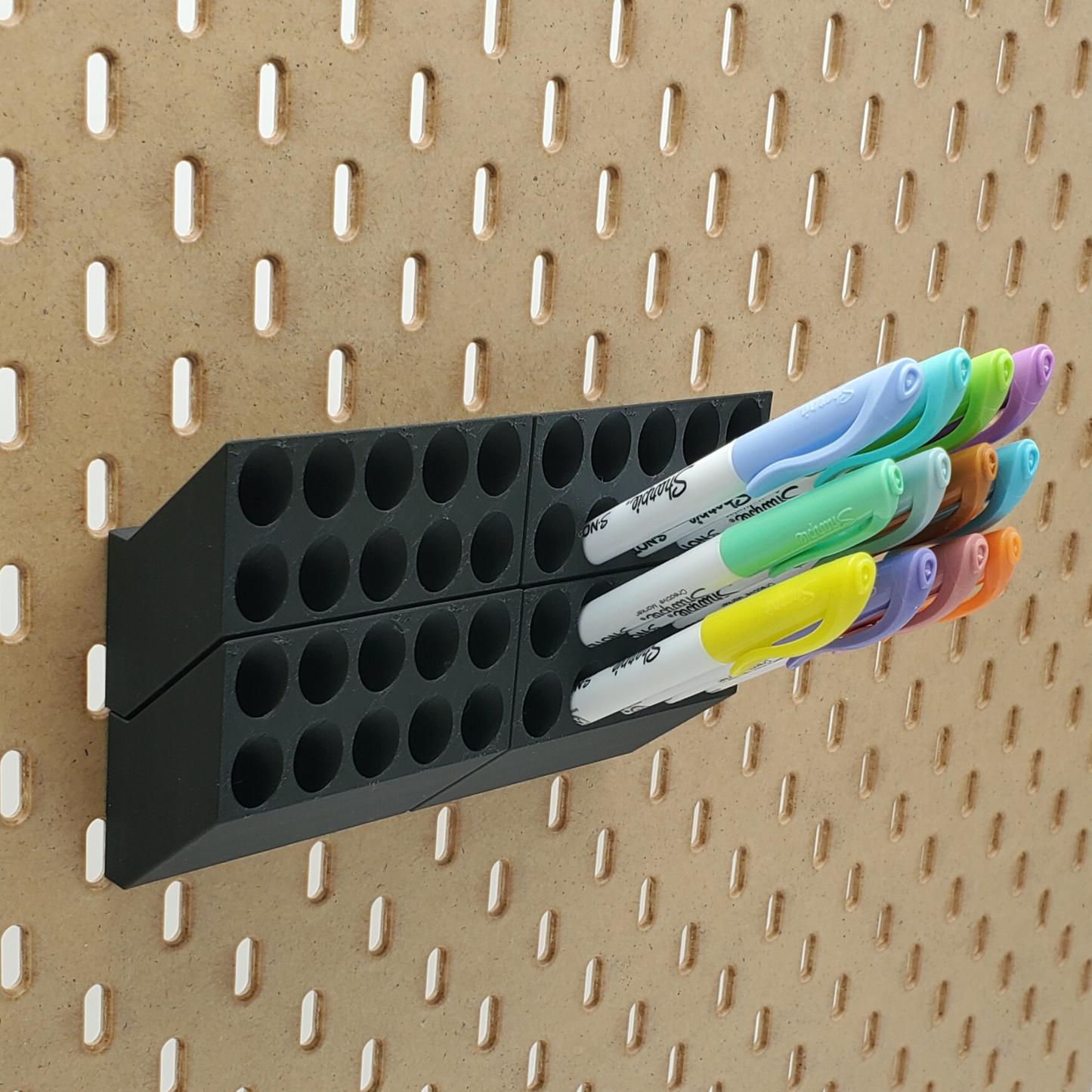 Rectangle Marker Storage | Configurable | SKADIS Compatible