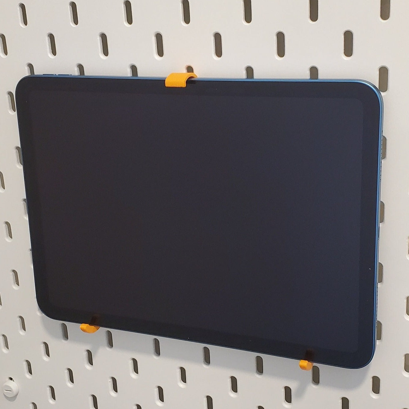 Sunrise Orange Tablet Holder Holding an Ipad