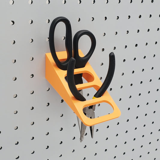 4 Slot Cascade Scissor/Plier Holder | 1/4" Pegboard