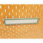 Magnet Board in Muted Green on an IKEA SKADIS pegboard with no magnets.