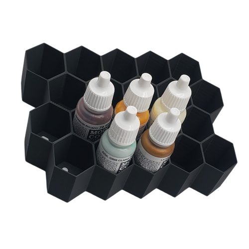 17/18mL Hex Wall Storage