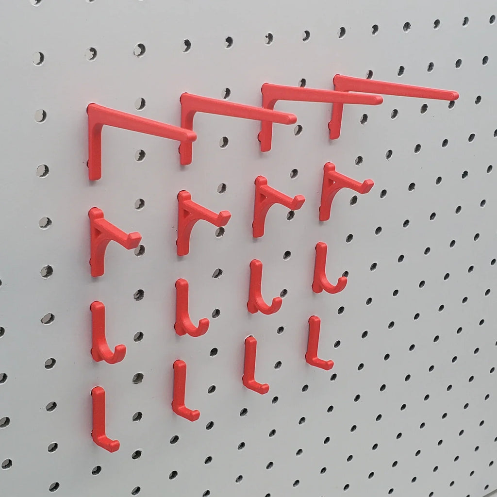 Hook Variety Pack for Pegboards