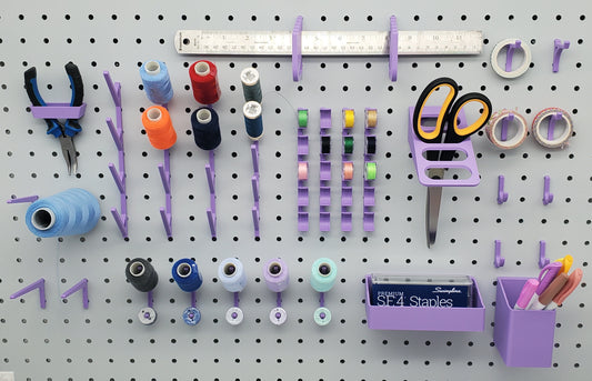 Sewing Accessories Kit, Medium | 1/4" Pegboard Compatible