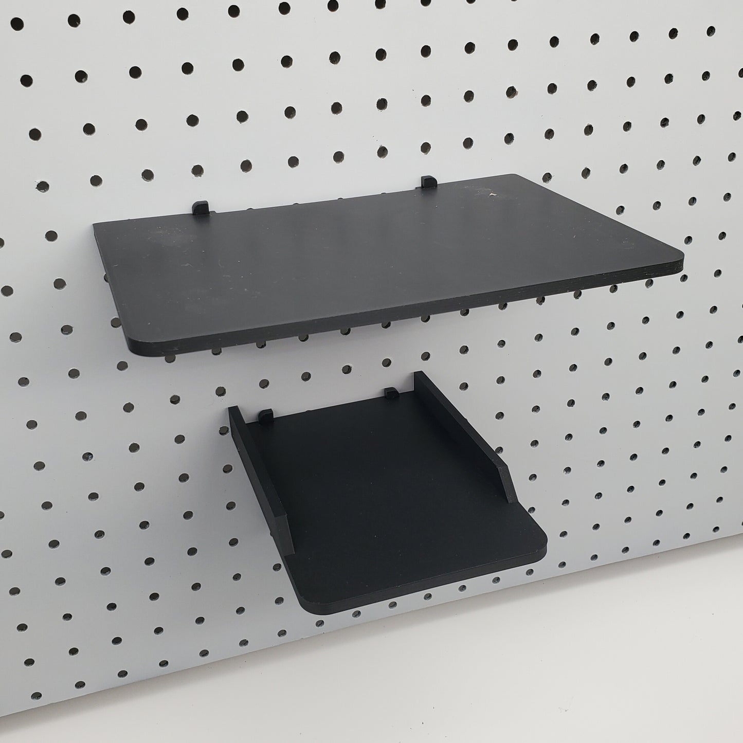 Thermal Label Printer Shelf | Optional Label Fan-Fold or Roll Holder | 1/4" Compatible
