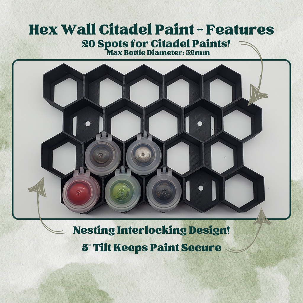 Citadel Hex Wall Storage