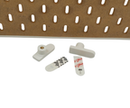 Lower Support Hardware with Command Strips for IKEA SKADIS