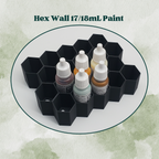 17/18mL Hex Wall Storage