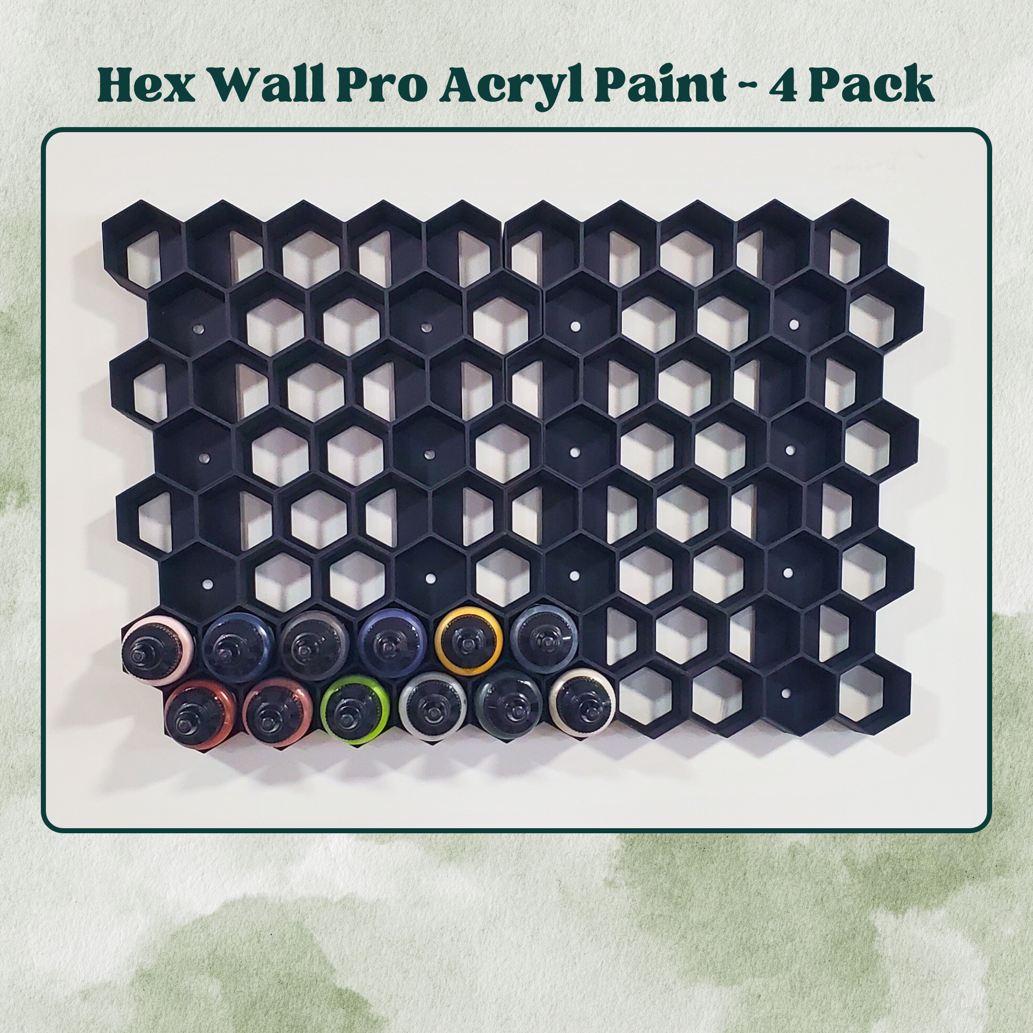 Pro Acryl Hex Wall Storage