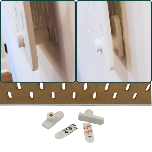 Lower Secure Supports, Command Strip, SKADIS Compatible