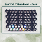 17/18mL Hex Wall Storage