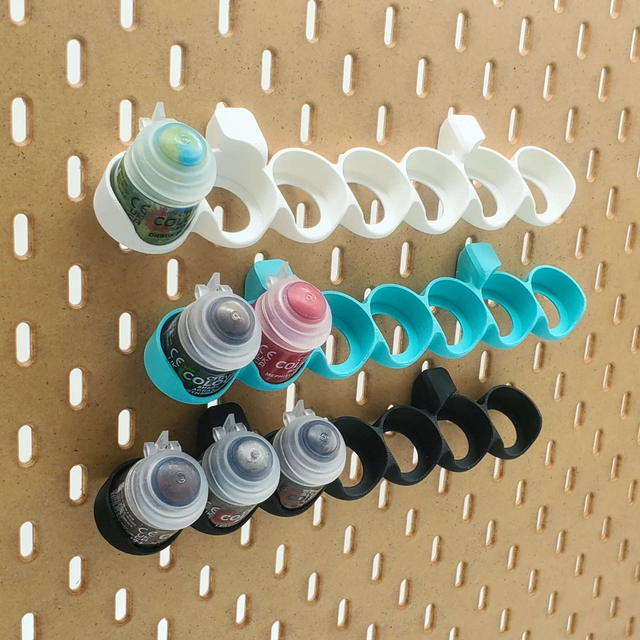 Citadel Paint Organizer, SKADIS, Angled — view 3
