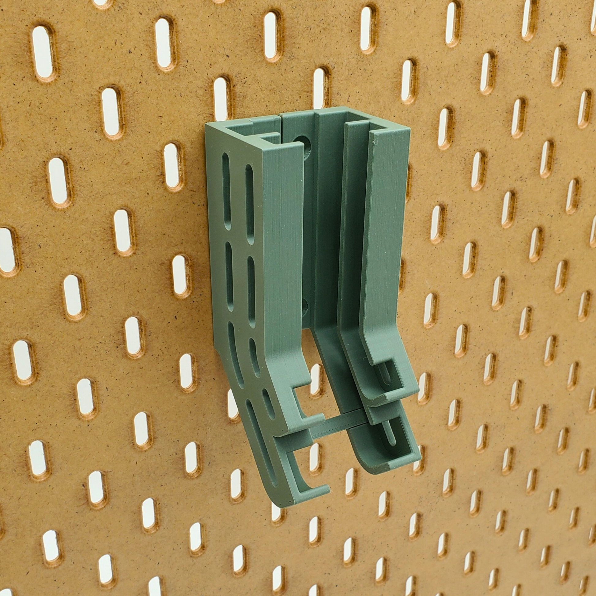Empty Muted Green Battery Dispenser