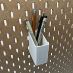 Pegboard Bins, SKADIS, Tall, W:40mm