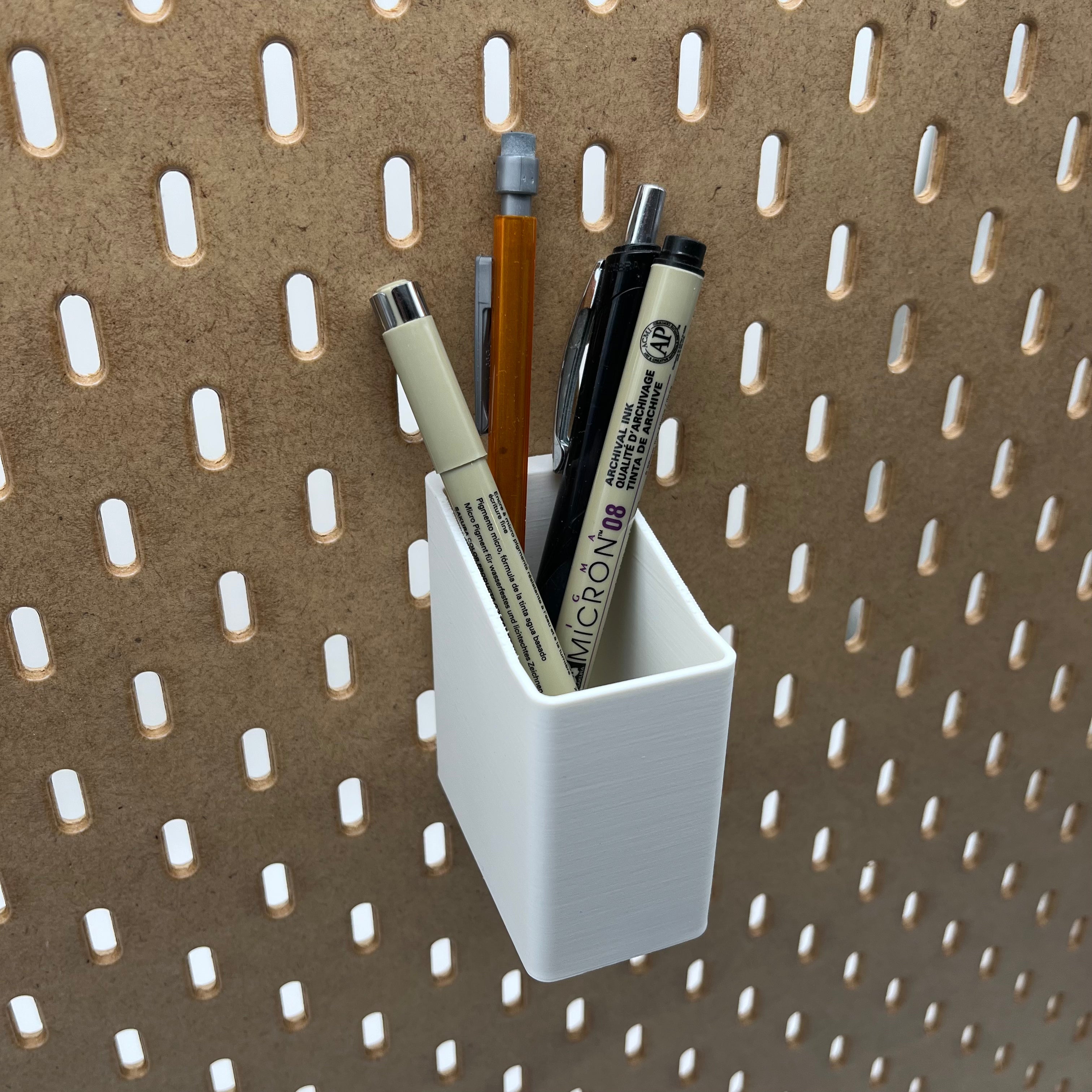 Pegboard Bins, SKADIS, Tall, W:40mm