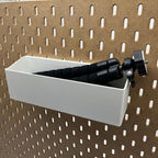 Pegboard Bins, SKADIS, Tall, W:240mm — view 6