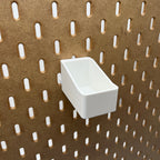 Pegboard Bins, SKADIS, Short, W:40mm — view 3