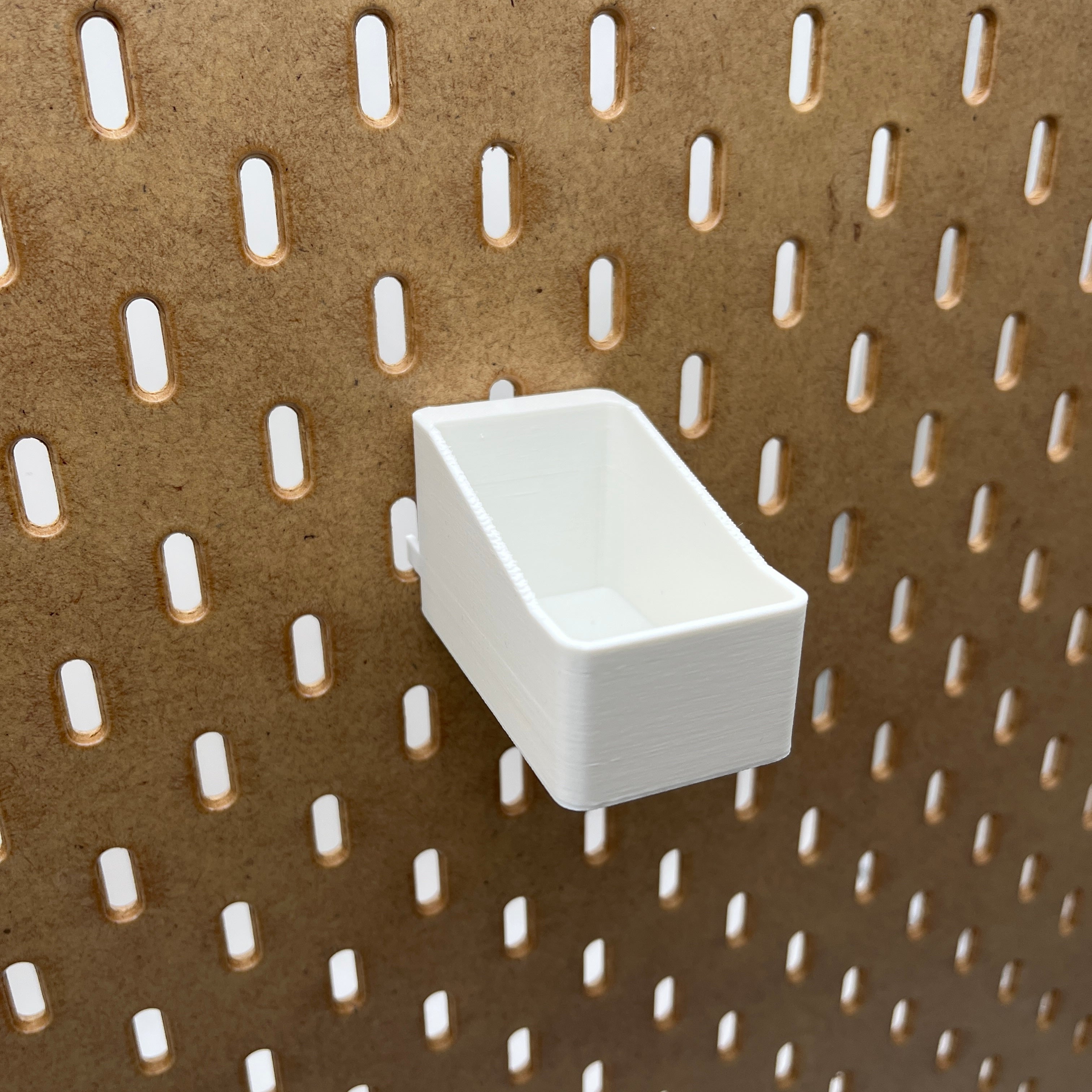Pegboard Bins, SKADIS, Short, W:40mm — view 3
