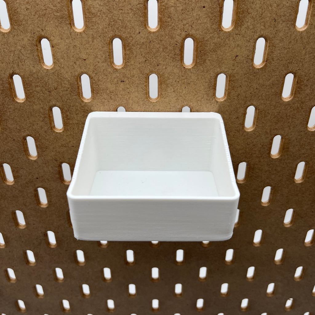 Pegboard Bins, SKADIS, Short, W:80mm — view 4