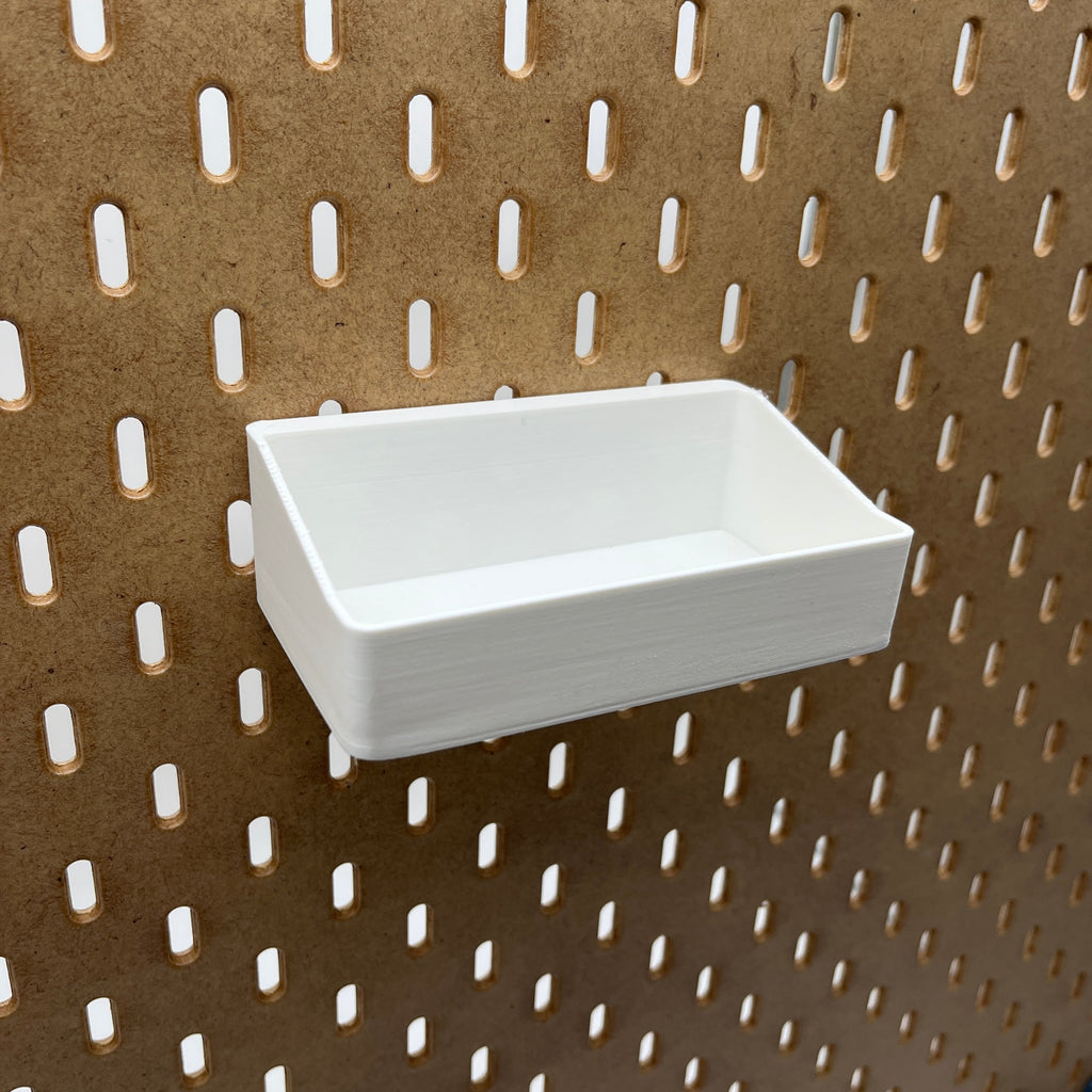 Pegboard Bins, SKADIS, Short, W:120mm