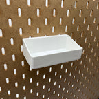 Pegboard Bins, SKADIS, Short, W:120mm