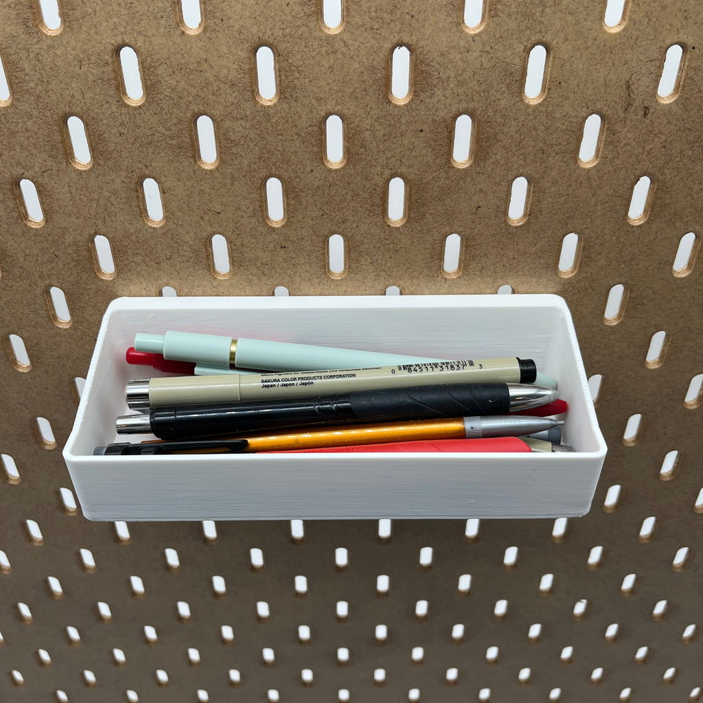 Pegboard Bins, SKADIS, Short, W:160mm — view 5