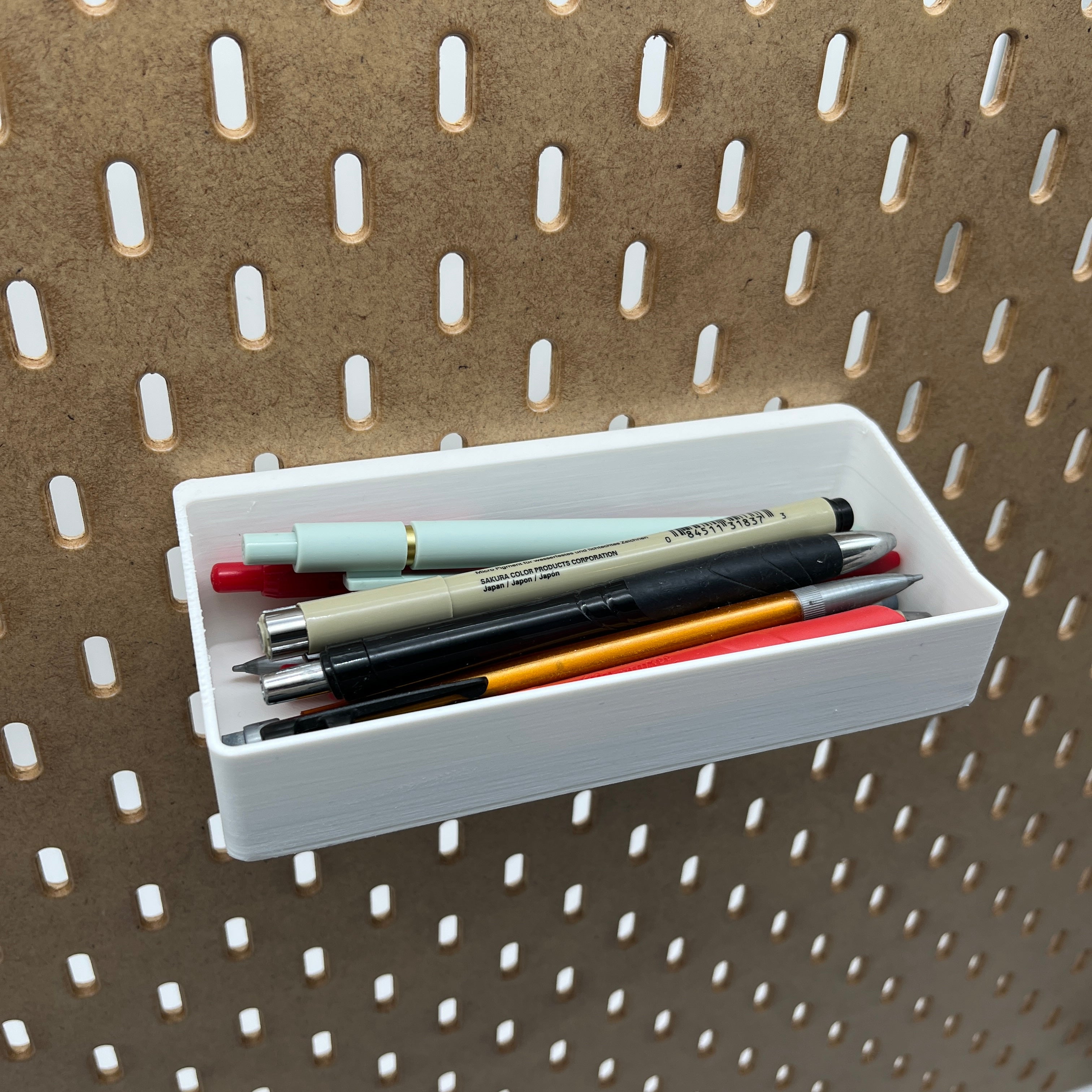 Pegboard Bins, SKADIS, Short, W:160mm — view 4