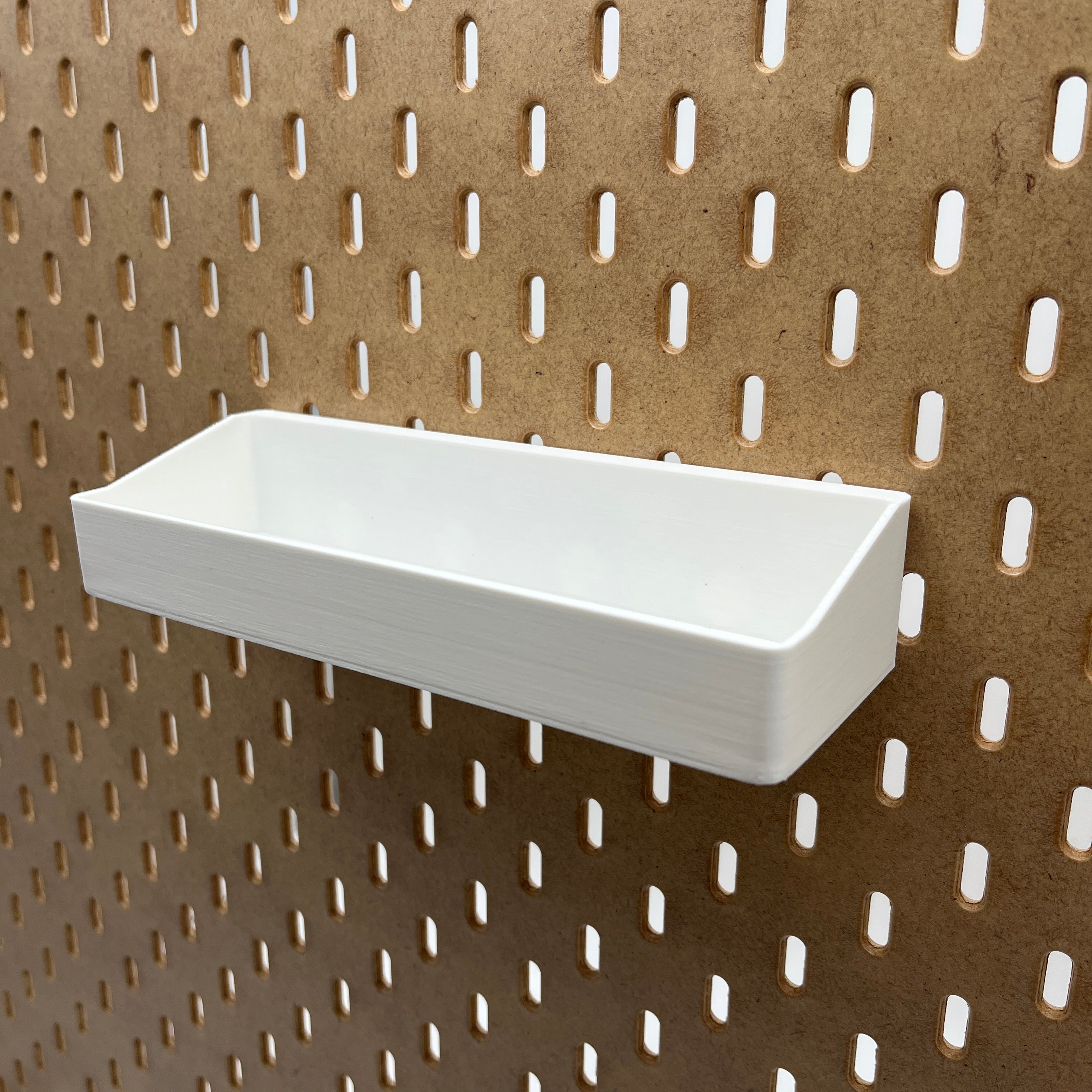 Pegboard Bins, SKADIS, Short, W:200mm — view 3