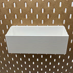 Striped Pegboard Bins, SKADIS, Tall, W:200mm — view 4