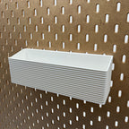 Striped Pegboard Bins, SKADIS, Tall, W:240mm — view 5