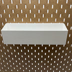 Striped Pegboard Bins, SKADIS, Tall, W:280mm — view 3