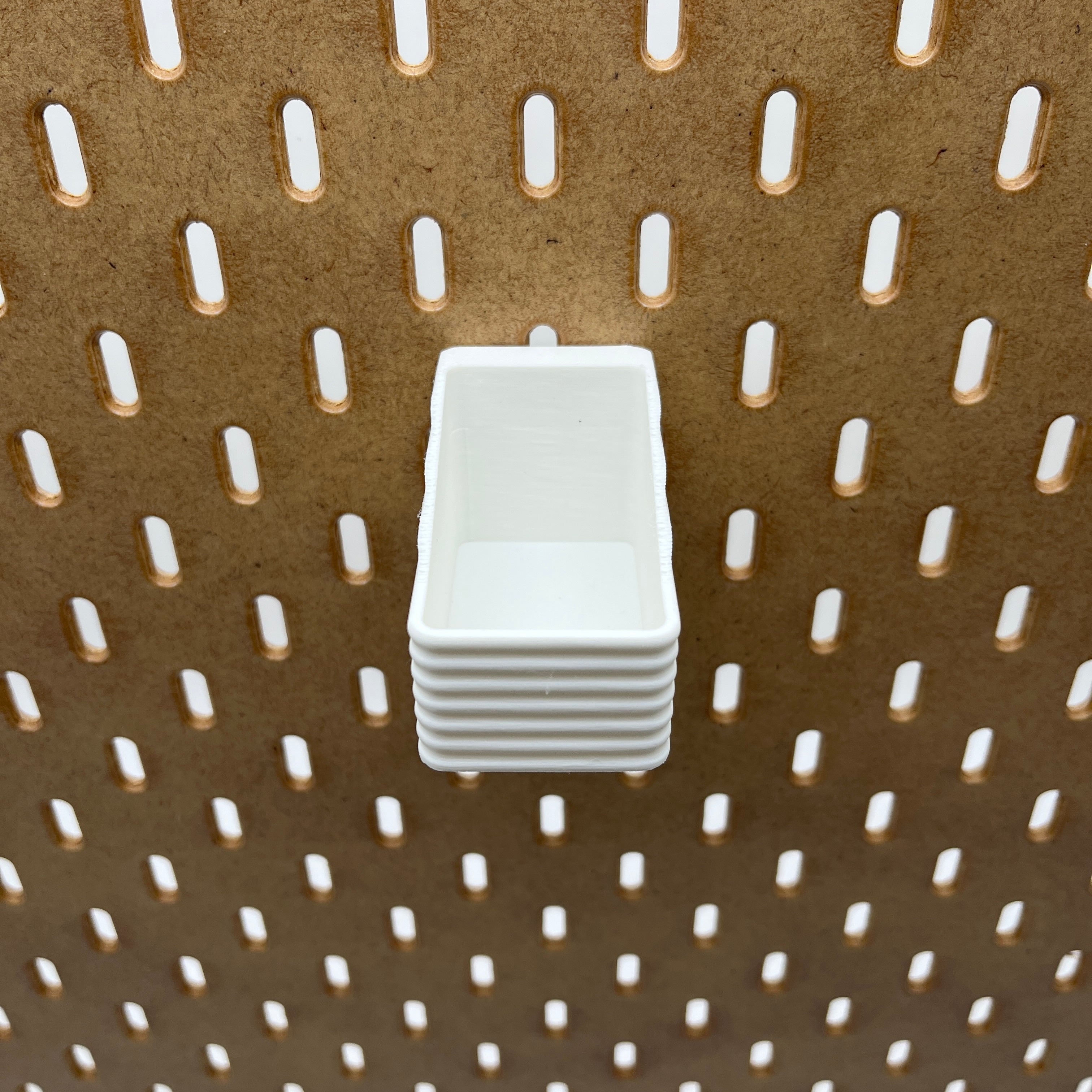 Striped Pegboard Bins, SKADIS, Short, W:40mm — view 4
