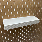 Striped Pegboard Bins, SKADIS, Short, W:240mm — view 3
