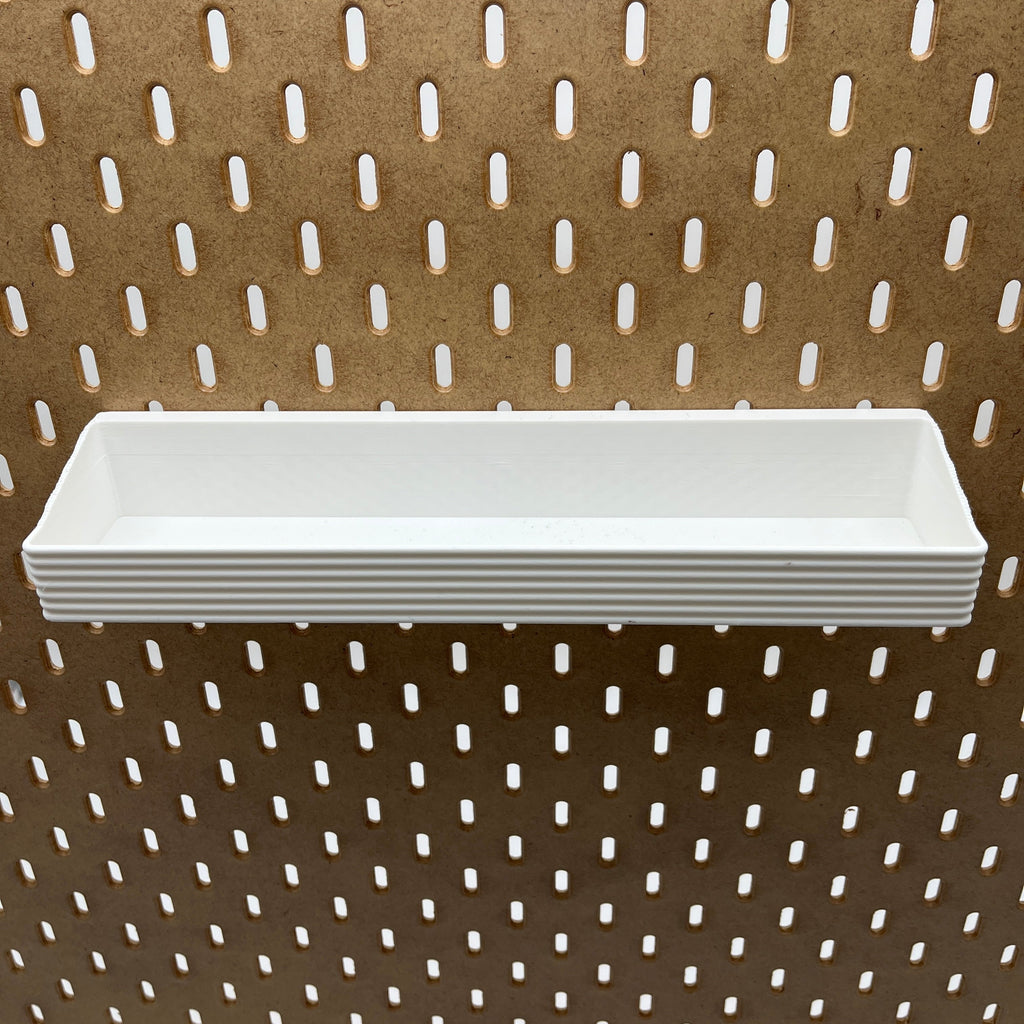 Striped Pegboard Bins, SKADIS, Short, W:280mm — view 4