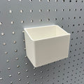 Pegboard Bins, 1/4", Tall, W:4"