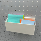 Pegboard Bins, 1/4", Tall, W:7" — view 2