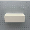 Pegboard Bins, 1/4", Tall, W:9"