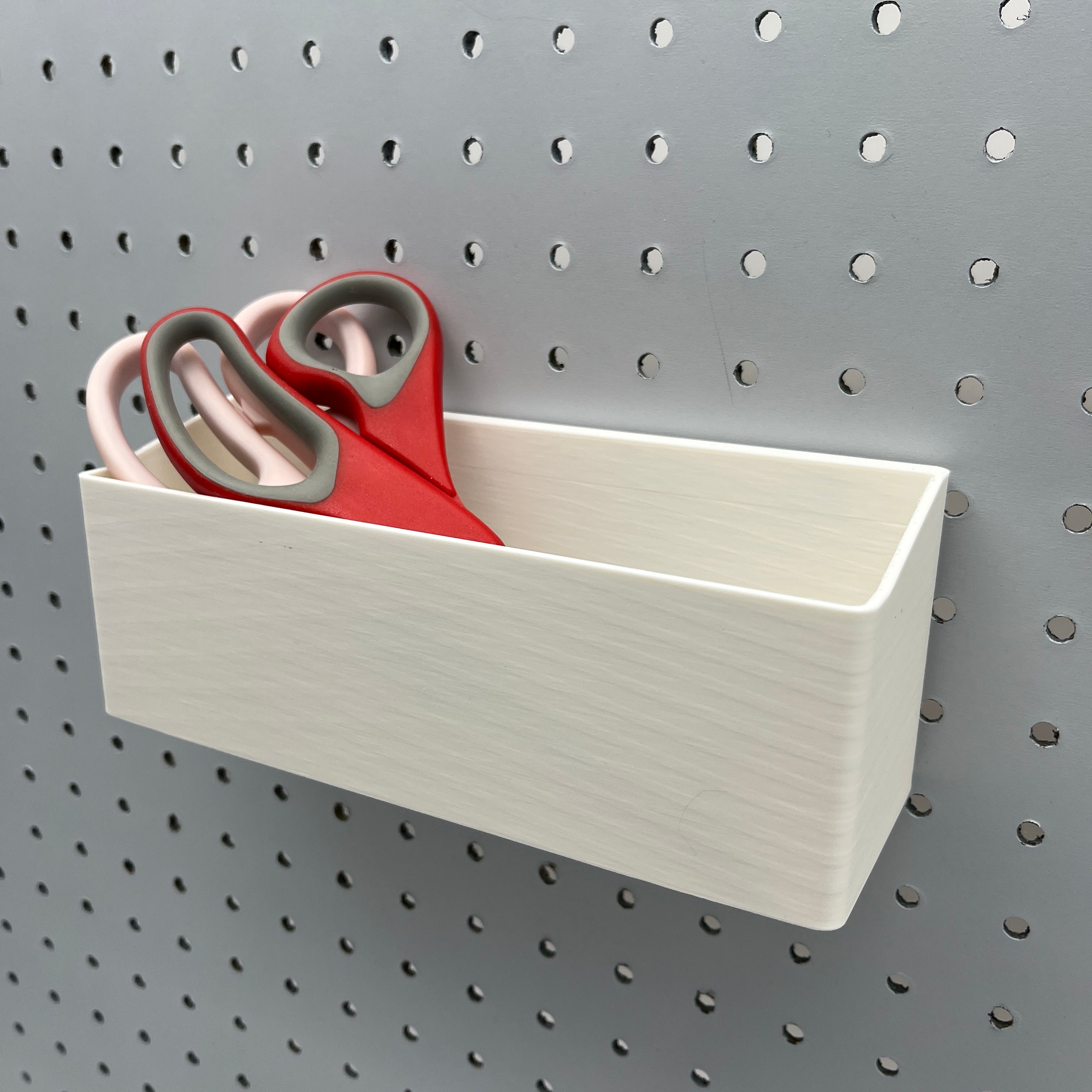Pegboard Bins, 1/4", Tall, W:8" — view 2