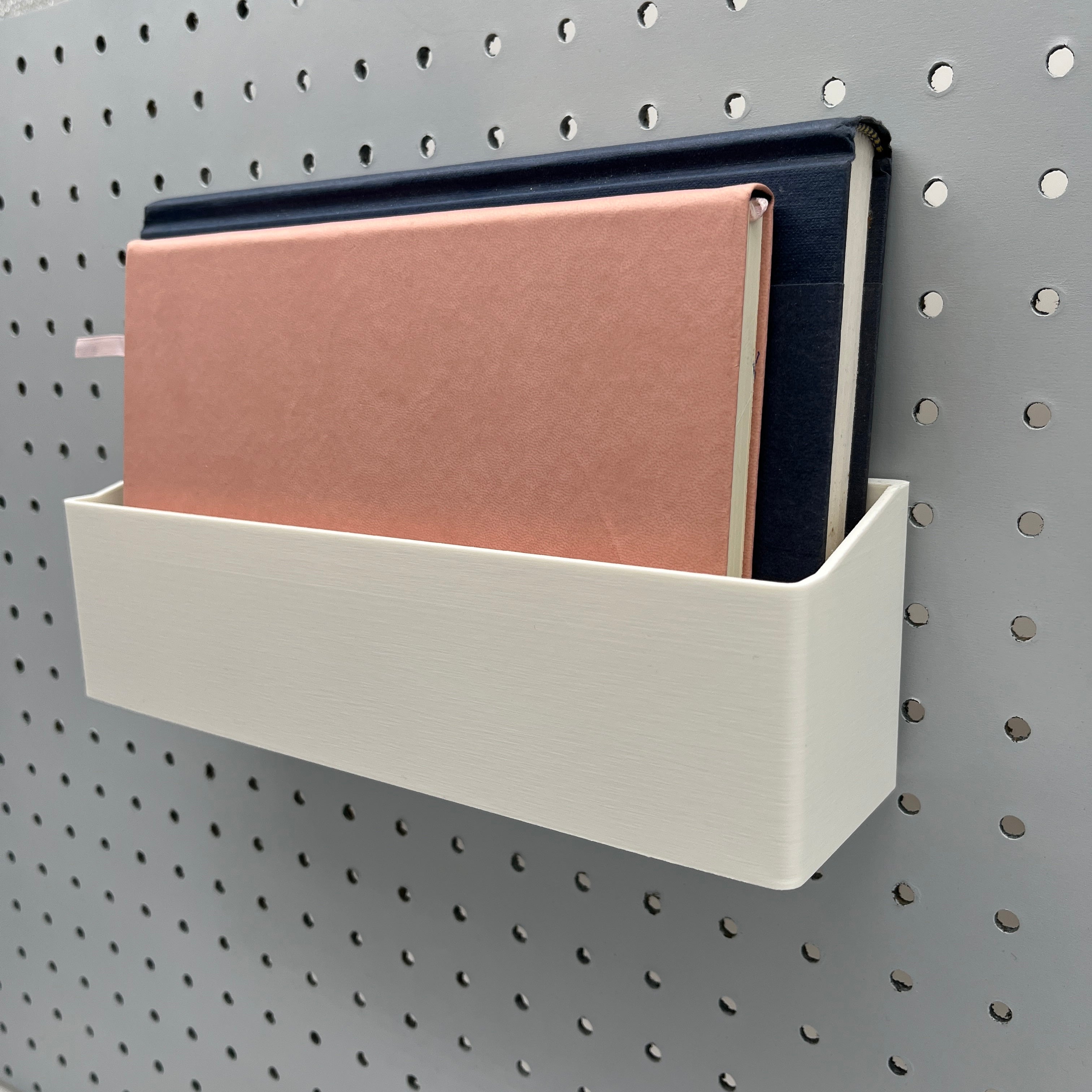 Pegboard Bins, 1/4", Tall, W:10"