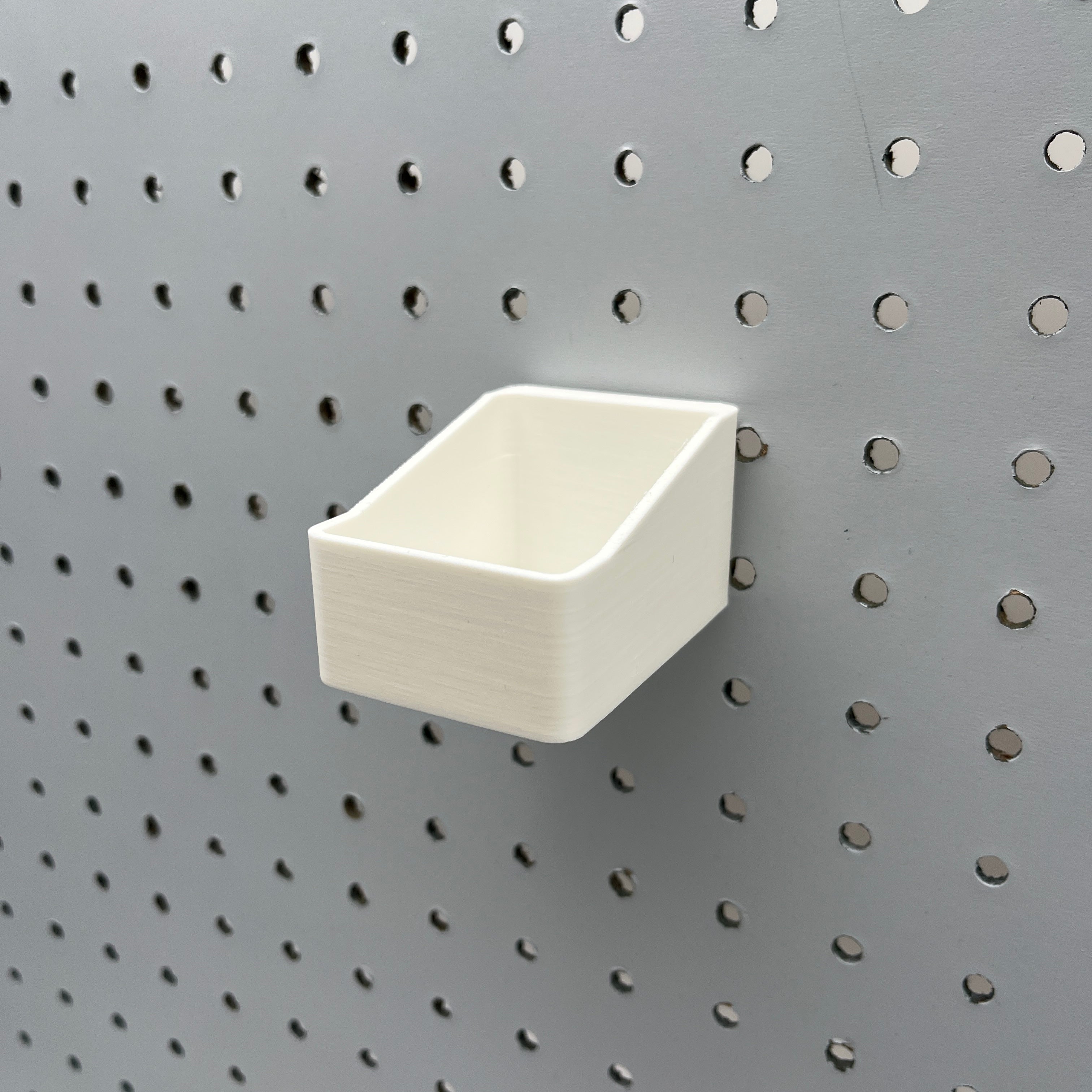 Pegboard Bins, 1/4", Short, W:2" — view 5