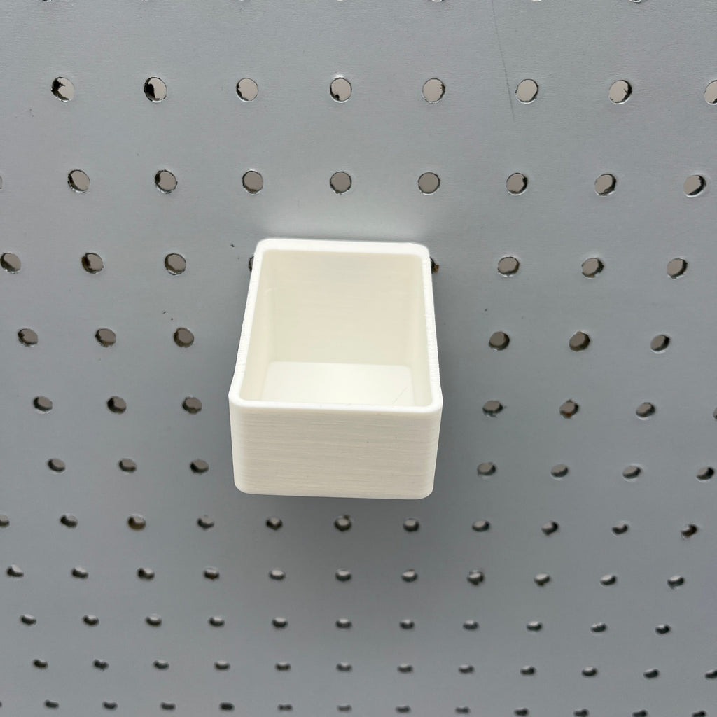 Pegboard Bins, 1/4", Short, W:2" — view 4